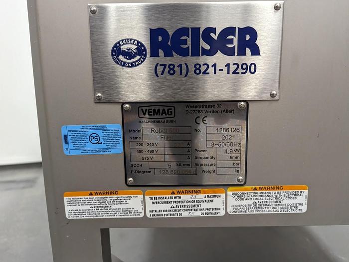 Used Vemag Robot 500 Vacuum Filler