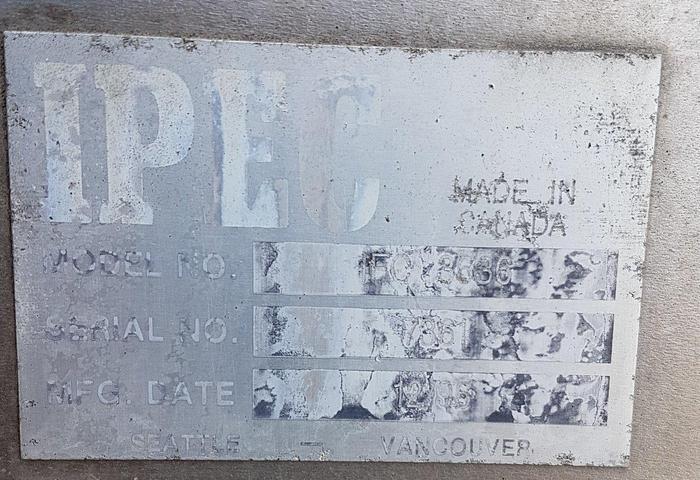 Used IPEC IFC-3636 Rotary Screener