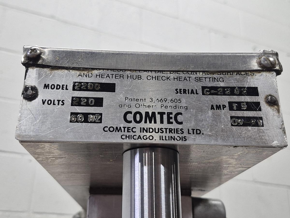 Used Comtec 2200 Pie Press