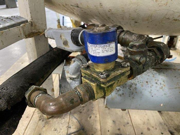 Used 350 Gallon Dish-Bottom Mixing Tank