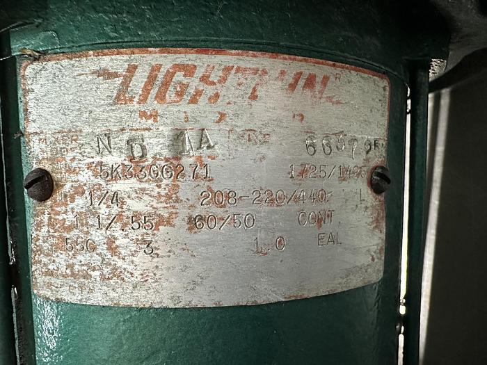 Used Lightnin Mixer Drive Head