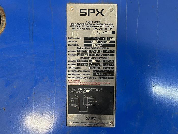 Used SPX | APV R5 M-16 Heat Exchanger