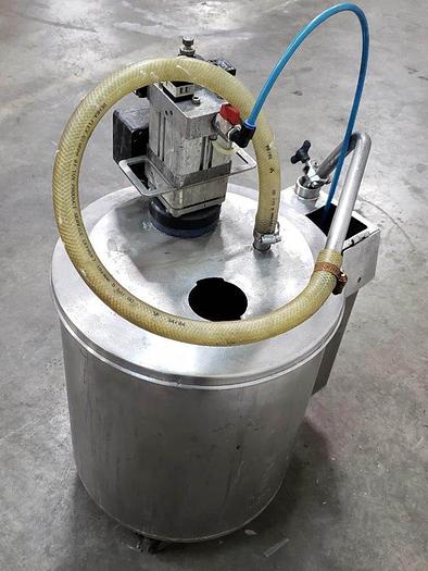 Used Krones Pneumatic Glue Pump & Tank