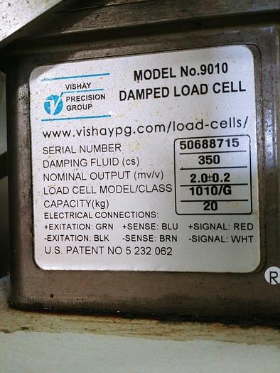 Used Weigh Right Large Volume Net Weigh Filler