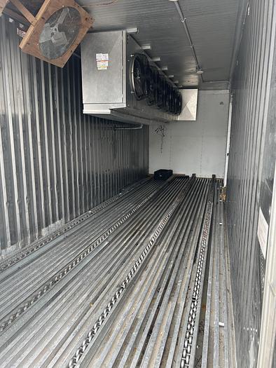 Used Blast Freezer Insulated Shipping Container