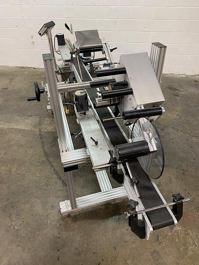 Used Associated Two-Head Top & Bottom Labeller