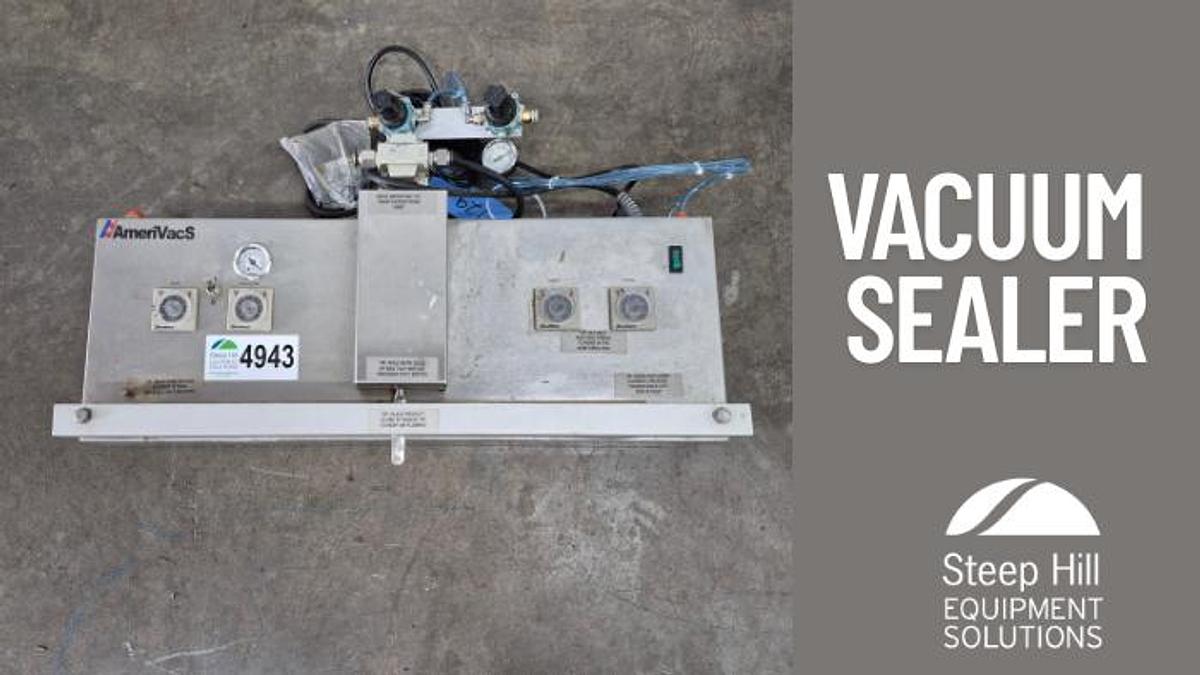 Used AmeriVacS AVS-20 Vacuum Impulse Heat Sealer