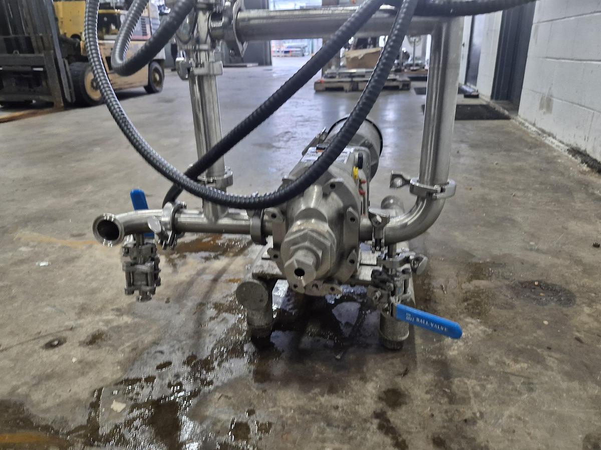 Used Ampco Sanitary Positive Displacement Pump