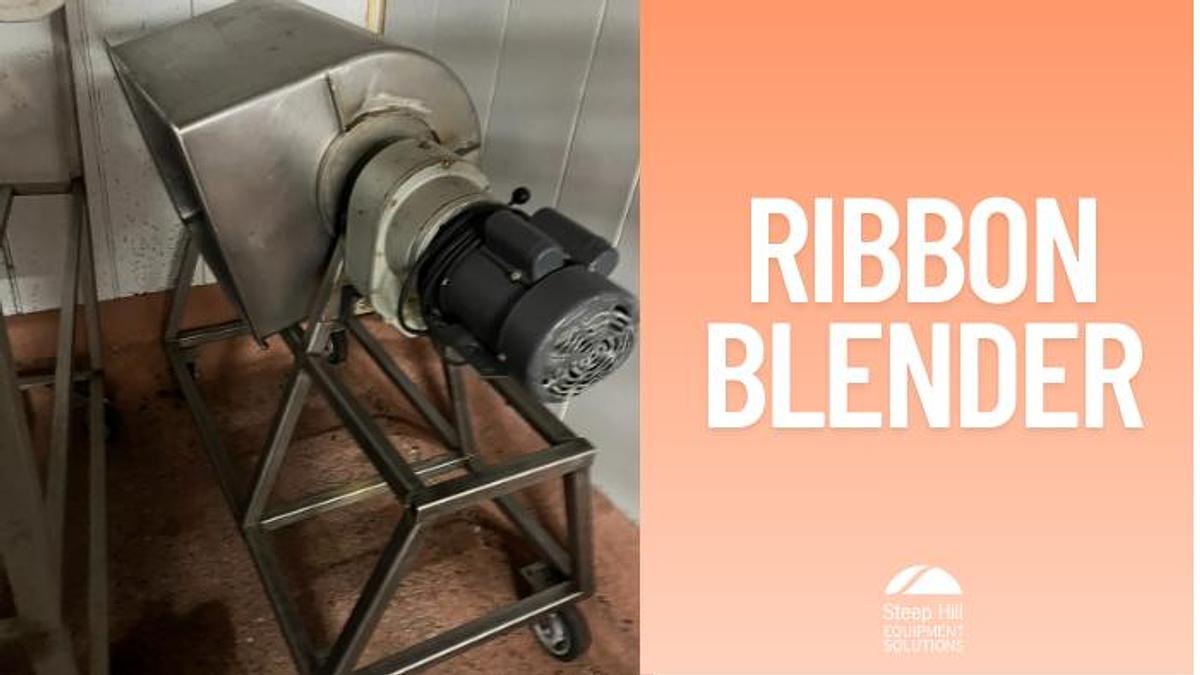 Used Ribbon Blender