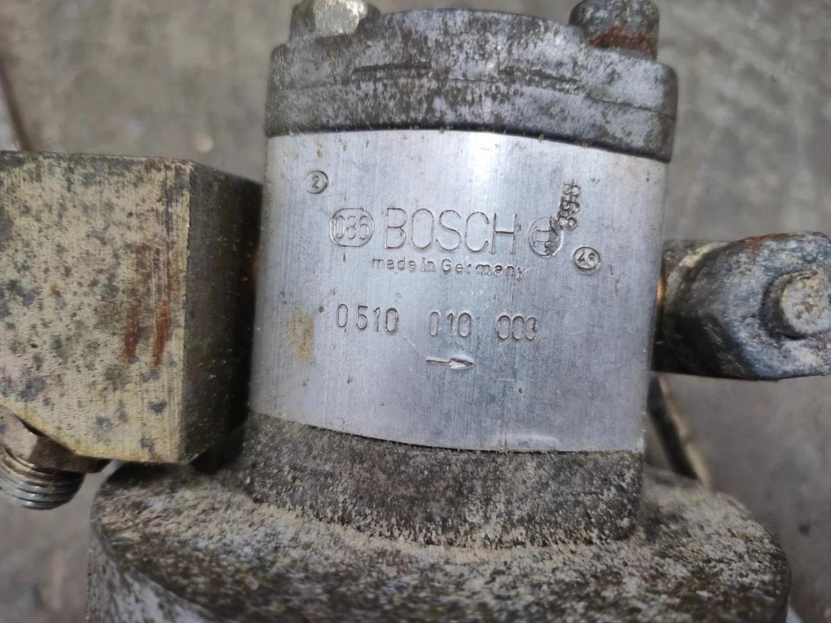 Used Elektra 0.37kW Electric Motor 4AP71-4 w/ Bosch Rexroth Hydraulic Pump 0510010003