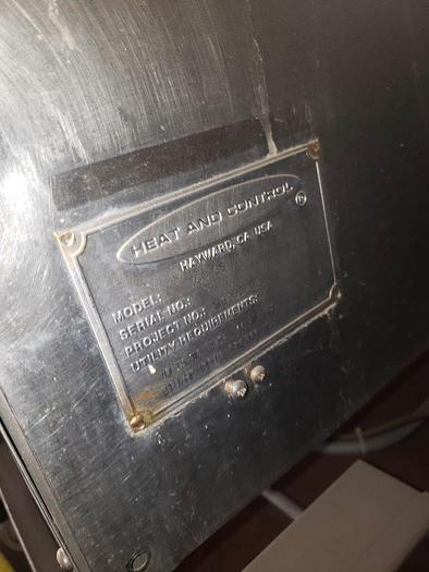 Used Heat & Control 700-CS Mastermatic® Compact Oven