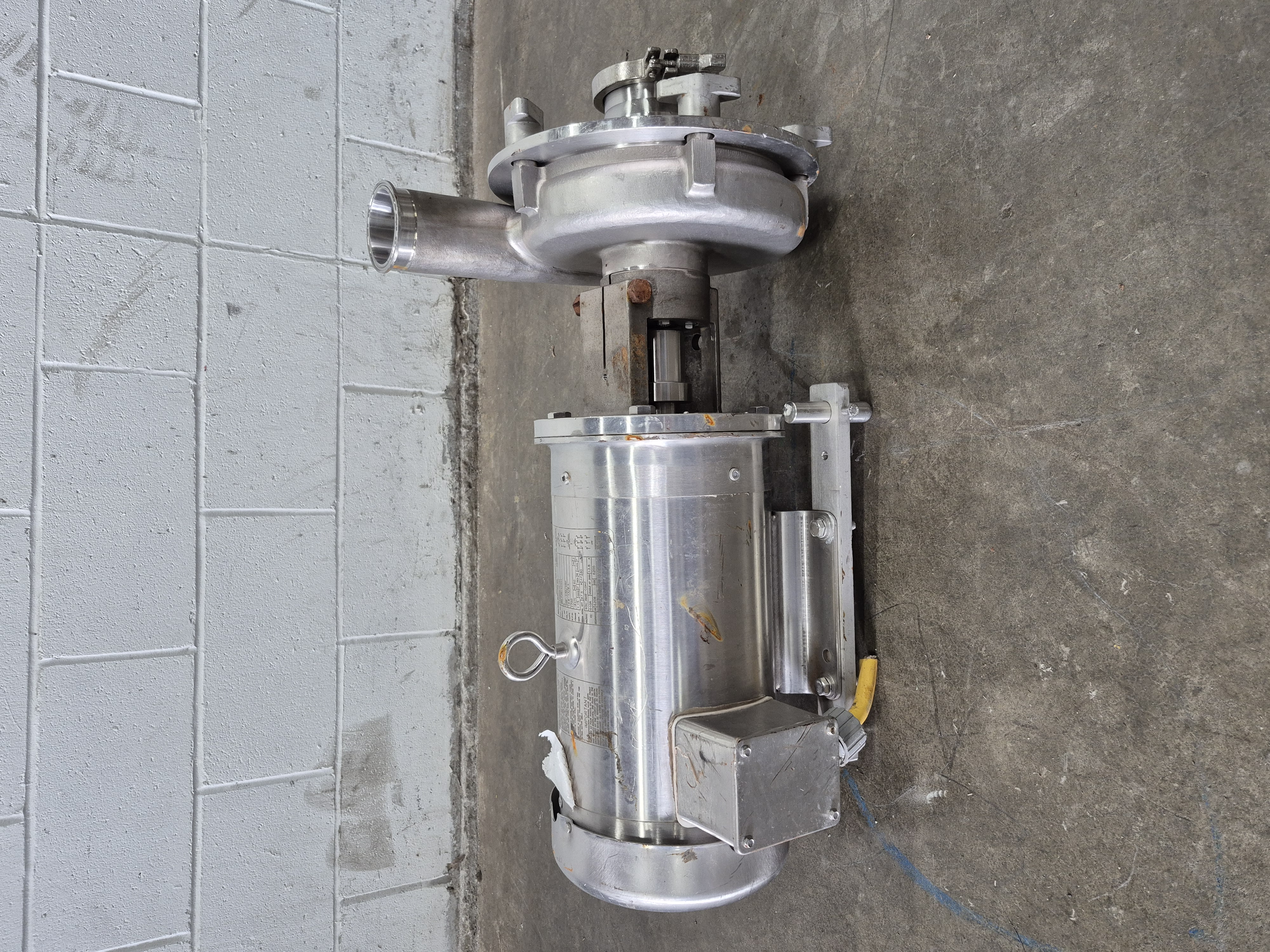 Used Ampco Centrifugal Pump with 5 HP Motor