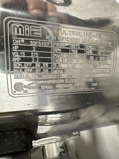 Used High-Speed Recirculation Mixing Tank