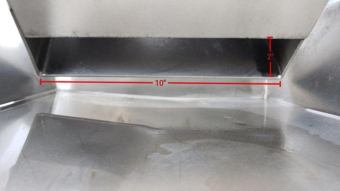 Used Stainless Steel Hopper with Vibratory Feeder on Load Cells