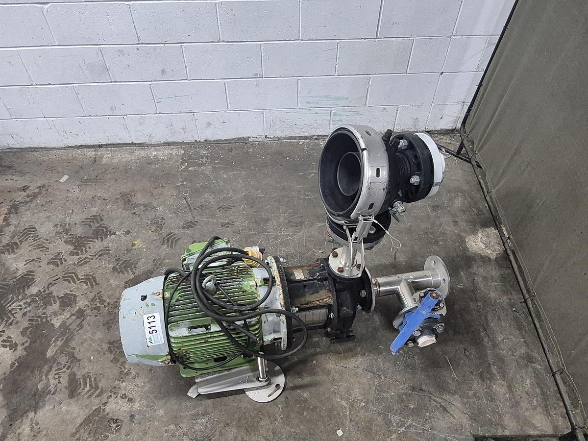 Used Grundfos Single-Stage End-Suction Centrifugal Pump