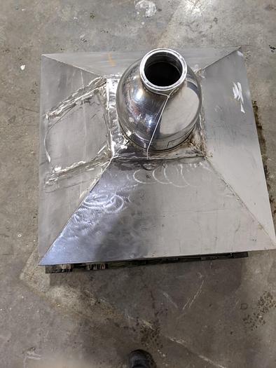 Used 200 Gallon SS Square Hopper