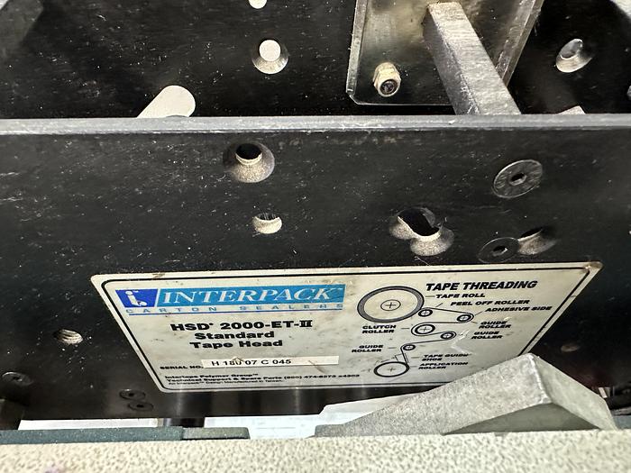 Used Interpack Carton Sealer
