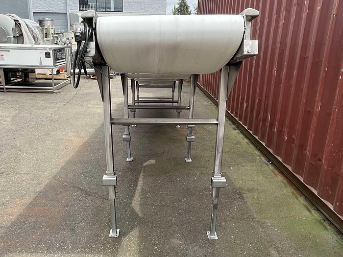 Used A.B. McLauchlan 20'L Incline Conveyor