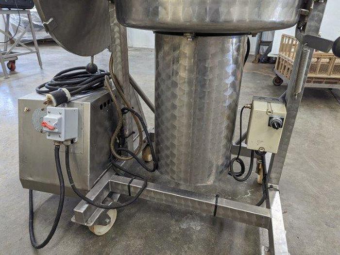 Used H. Glass Vacuum Meat Tumbler