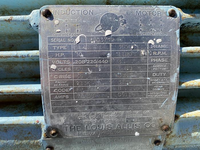 Used OilGear DXR-2011 Variable Displacement Pump