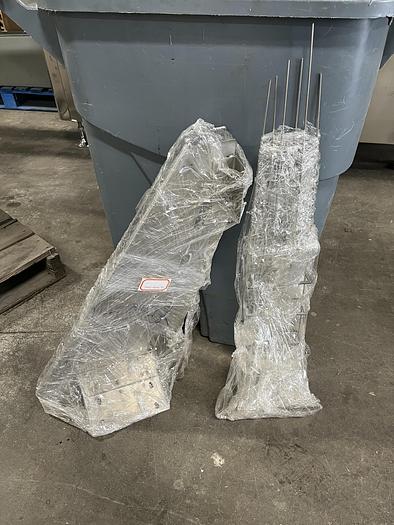 Used Elevating Conveyor with Hopper