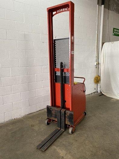 Used Wesco Powered Lift Stacker