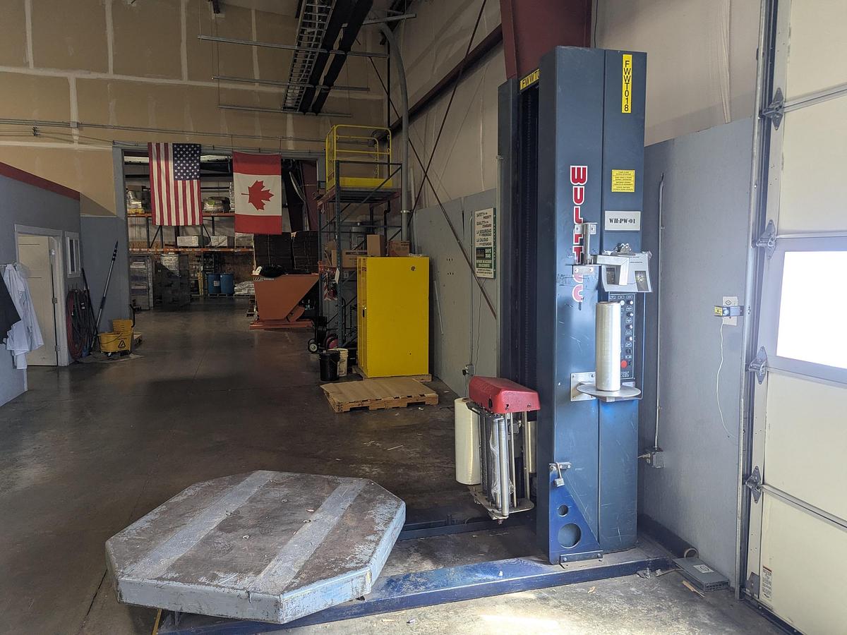 Used Wulftec WHP-200 Pallet Wrapper
