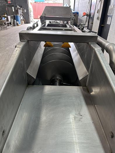 Used DTS Produce Corkscrew Wash Tank