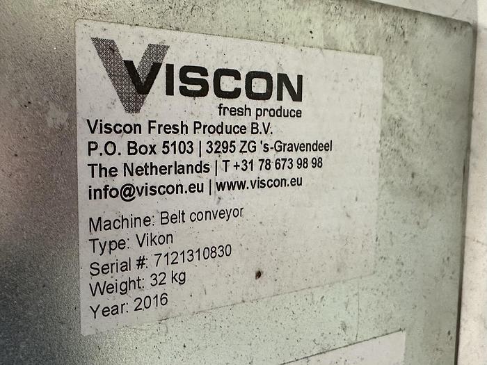 Used Viscon Vikon Belt Conveyor