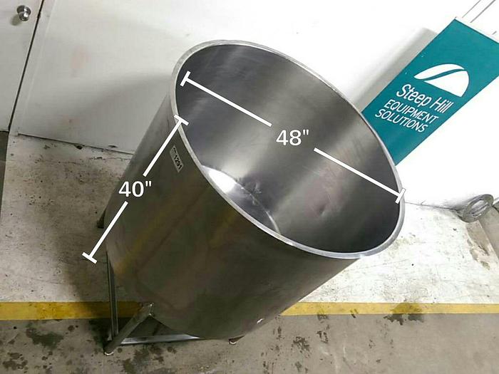 Used 250 Gallon Stainless Steel Holding Tank