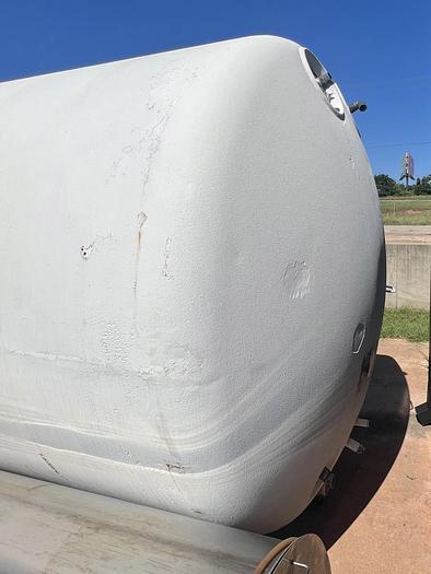 Used 3000 Gallon Horizontal Insulated Dairy Tank