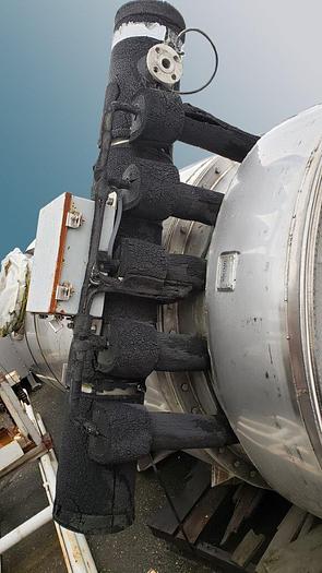 Used Custom Metalcraft SS Industrial Cyclone Dust Collector