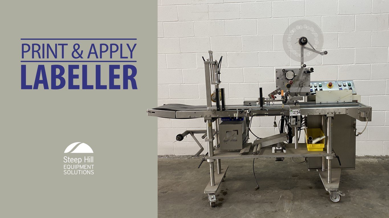 Used CFS OLTB-150L Print & Apply Labeller