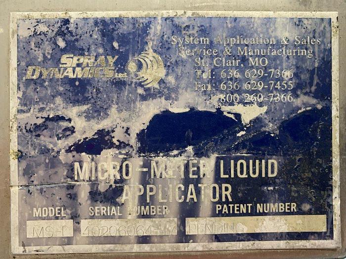 Used Spray Dynamics Soft Flight® Coating Drum