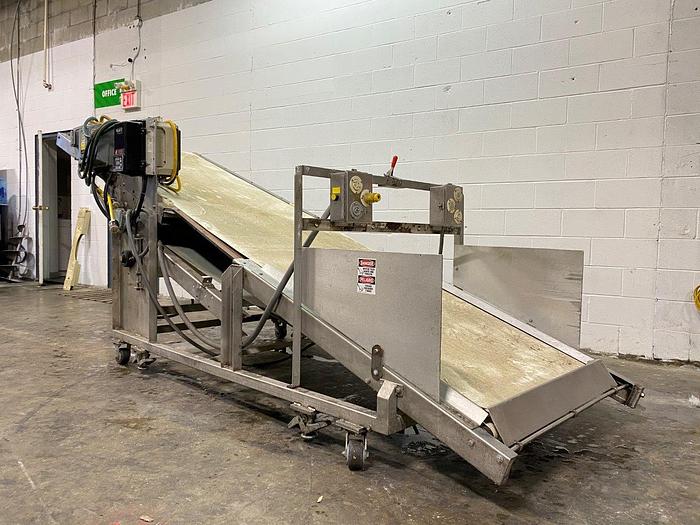Used 13' L Incline Conveyor