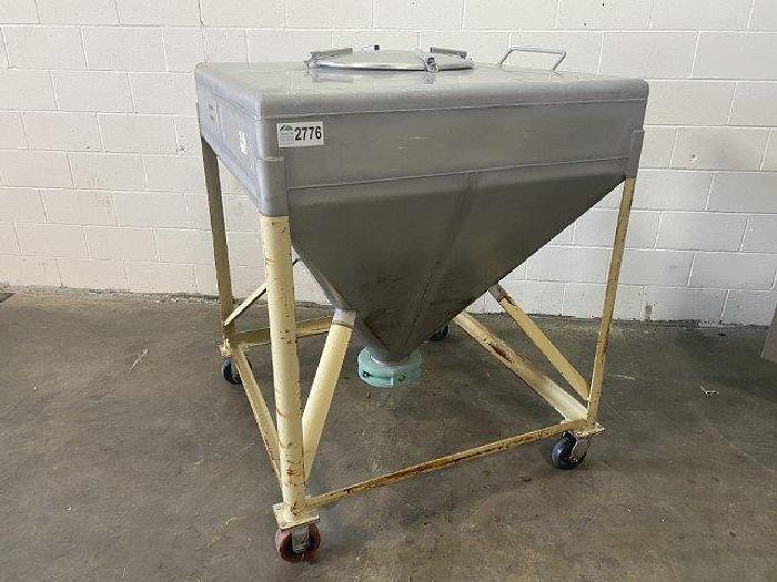 Used Mueller SS Tote Hopper