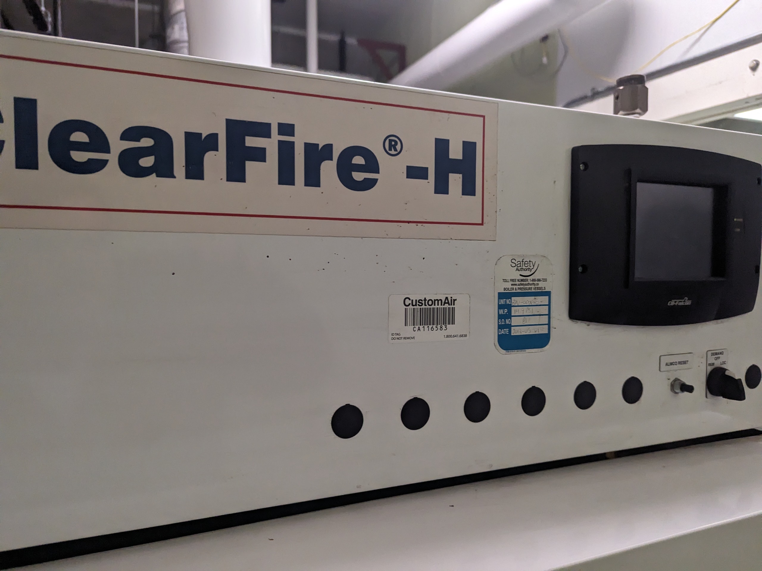 Used Cleaver Brooks 30 HP Low Pressure Steam Boiler