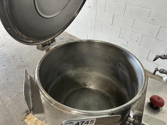 Used Cleveland 25 Gal. Tilting Kettle