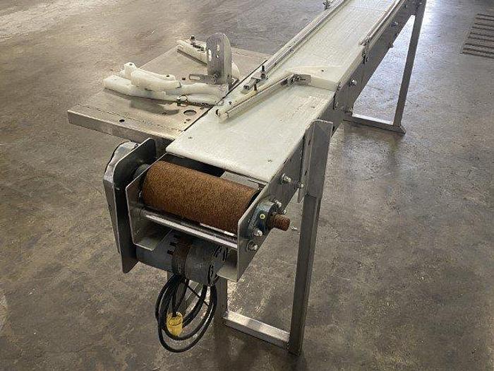 Used 8' Long Flat Belt Conveyor