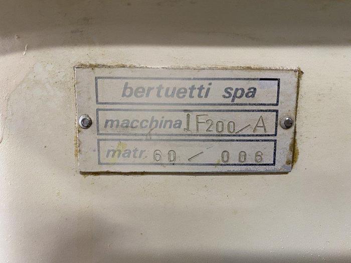 Used Bertuetti IF200-A Spiral Dough Mixer
