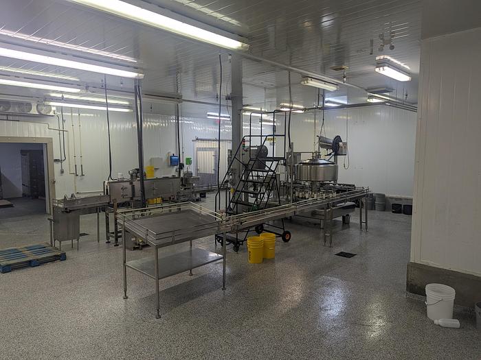 Used Filler Specialties Bottling Line