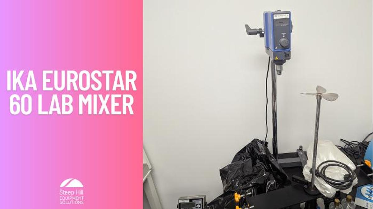 Used IKA Eurostar 60 Lab Mixer