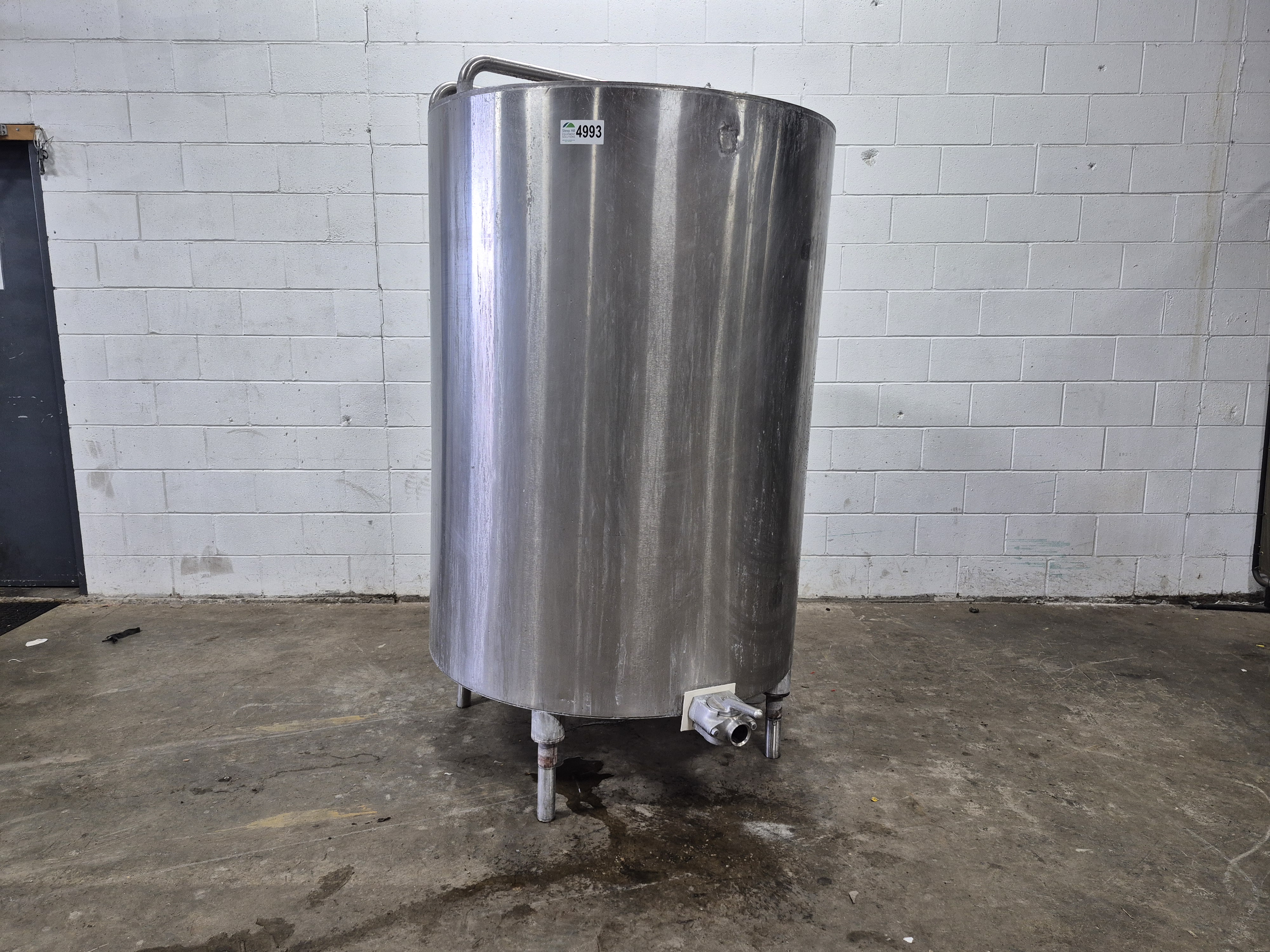 Used SS 300 Gallon Double Wall Tank