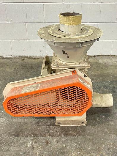 Used Kice VJ Rotary Airlock Valve with Hopper