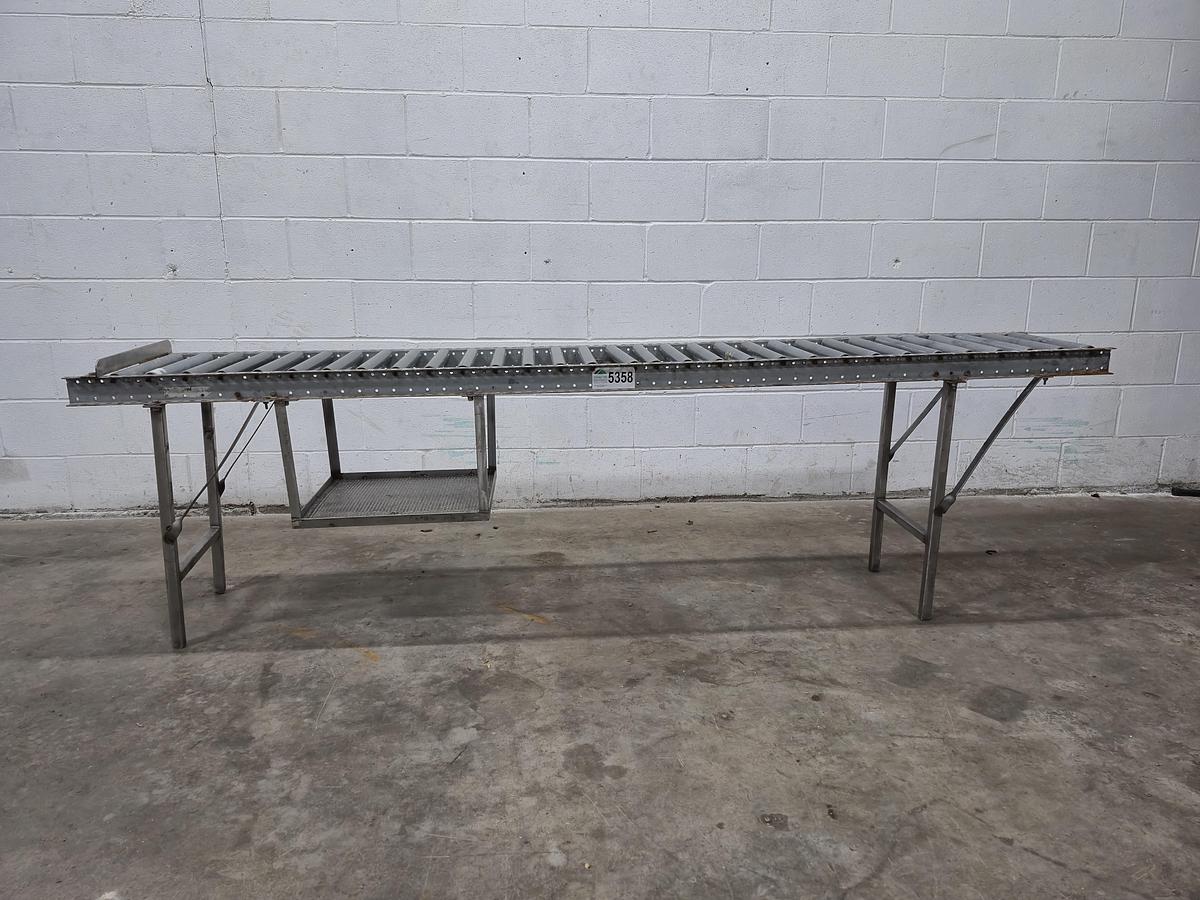 Used 7.6 Feet Gravity Conveyor