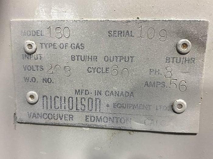 Used Nicholson XTS 180 Spiral Mixer