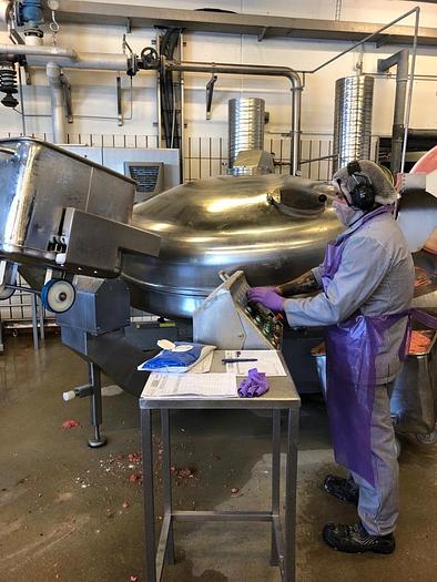 Used Laska K500 Bowl Cutter Vaccum & Cooking System