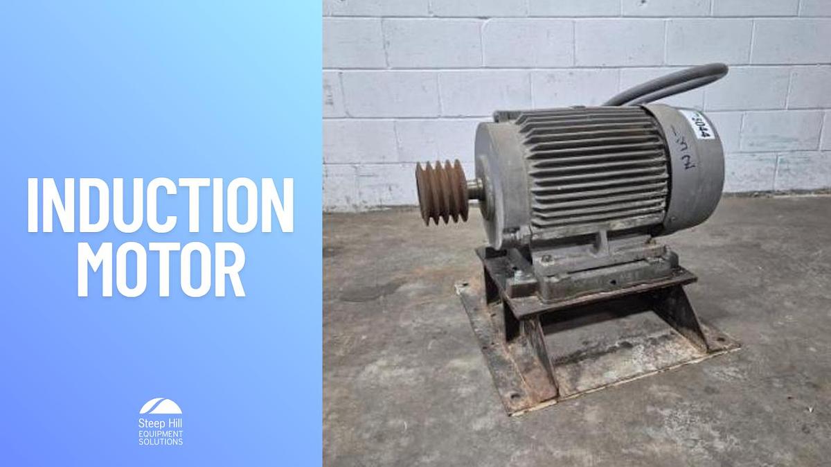 Used Toshiba 3-Phase Induction Motor