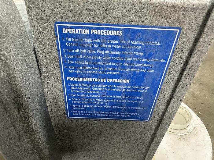 Used ZEP Rolling Foamer Plus