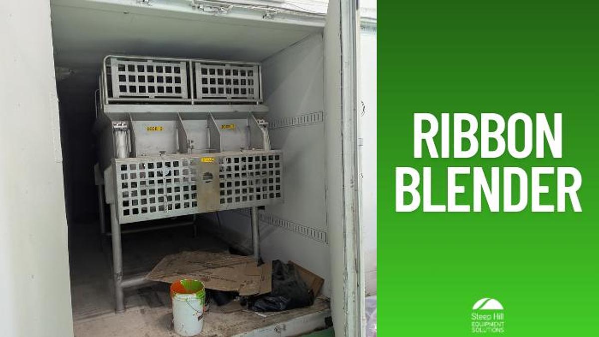 Used A&M 80 Cu. Ft. Double Ribbon Blender